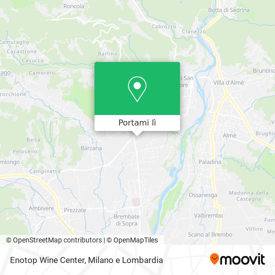 Mappa Enotop Wine Center