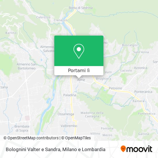 Mappa Bolognini Valter e Sandra