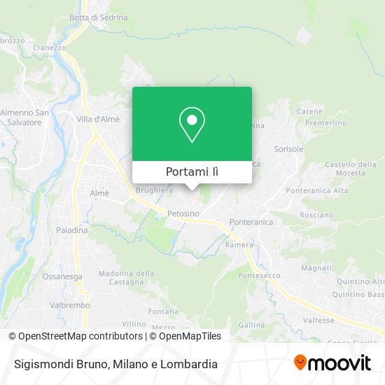 Mappa Sigismondi Bruno
