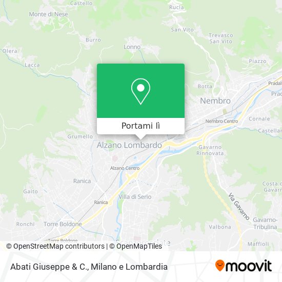 Mappa Abati Giuseppe & C.