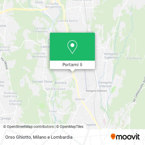Mappa Orso Ghiotto