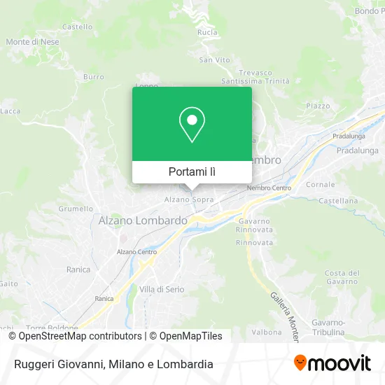 Mappa Ruggeri Giovanni