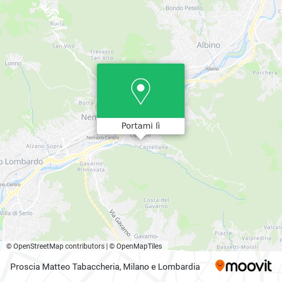 Mappa Proscia Matteo Tabaccheria