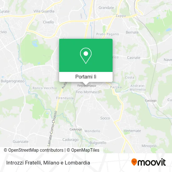 Mappa Introzzi Fratelli