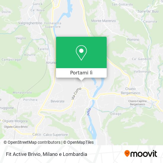 Mappa Fit Active Brivio