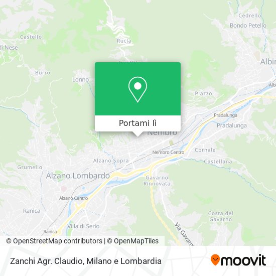 Mappa Zanchi Agr. Claudio