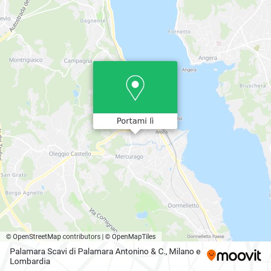 Mappa Palamara Scavi di Palamara Antonino & C.