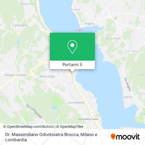 Mappa Dr. Massimiliano Odontoiatra Brocca