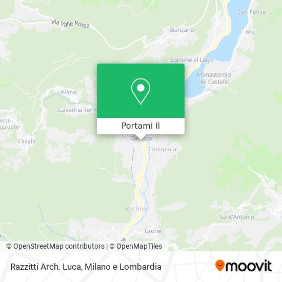 Mappa Razzitti Arch. Luca