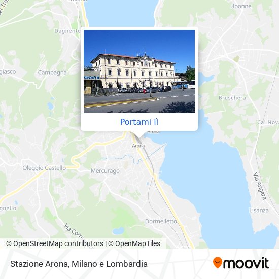 Mappa Stazione Arona