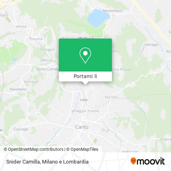 Mappa Snider Camilla