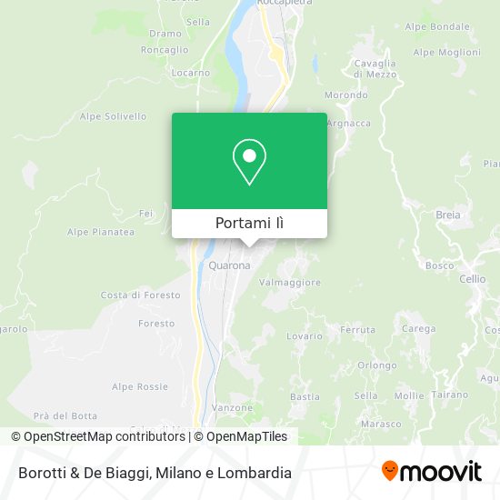 Mappa Borotti & De Biaggi