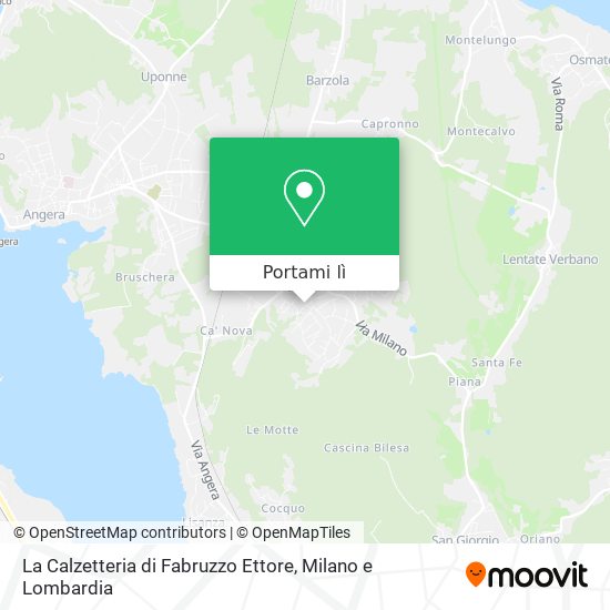 Mappa La Calzetteria di Fabruzzo Ettore