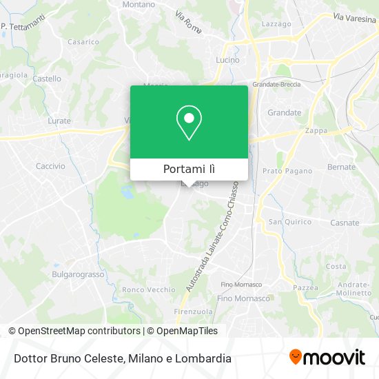 Mappa Dottor Bruno Celeste