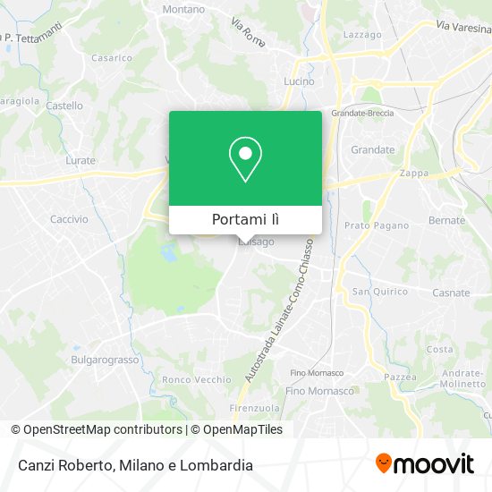 Mappa Canzi Roberto