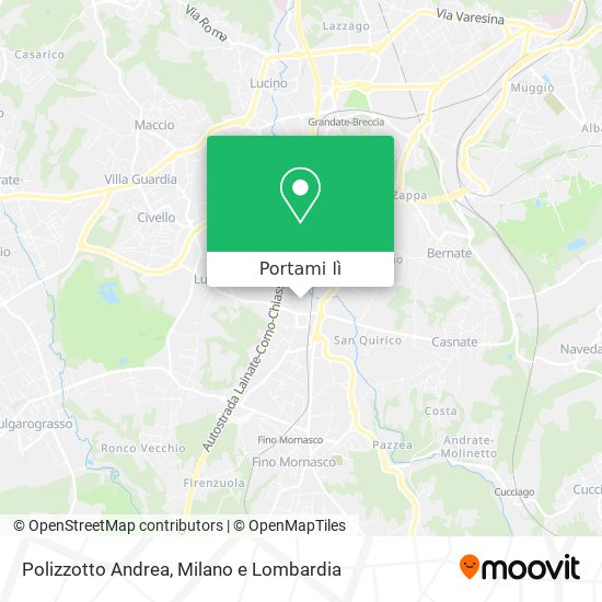 Mappa Polizzotto Andrea