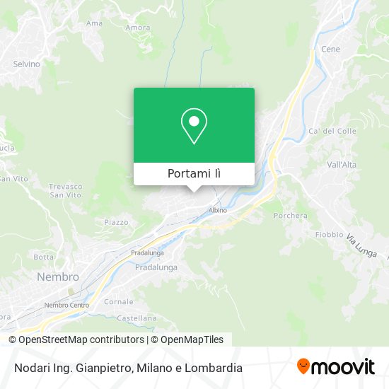 Mappa Nodari Ing. Gianpietro