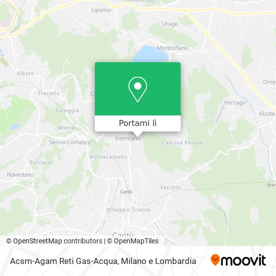 Mappa Acsm-Agam Reti Gas-Acqua