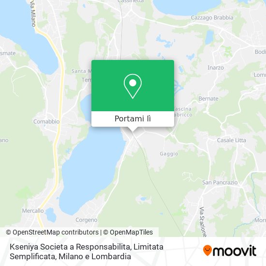 Mappa Kseniya Societa a Responsabilita, Limitata Semplificata