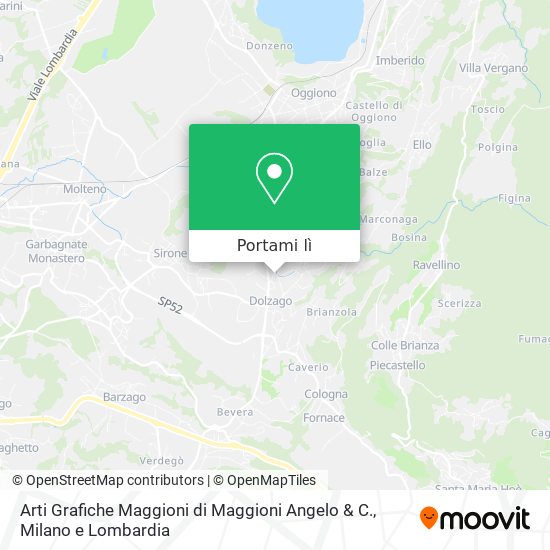 Mappa Arti Grafiche Maggioni di Maggioni Angelo & C.