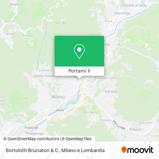 Mappa Bortolotti Bruciatori & C.