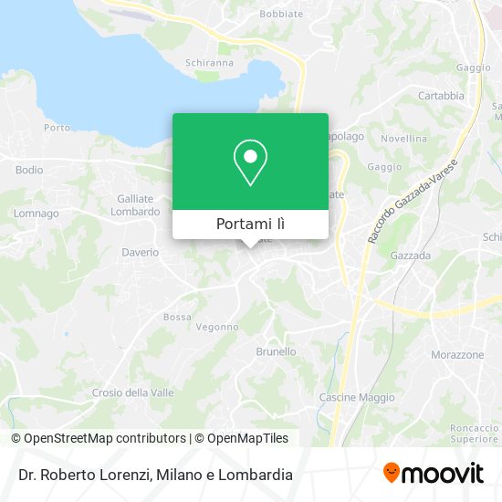 Mappa Dr. Roberto Lorenzi
