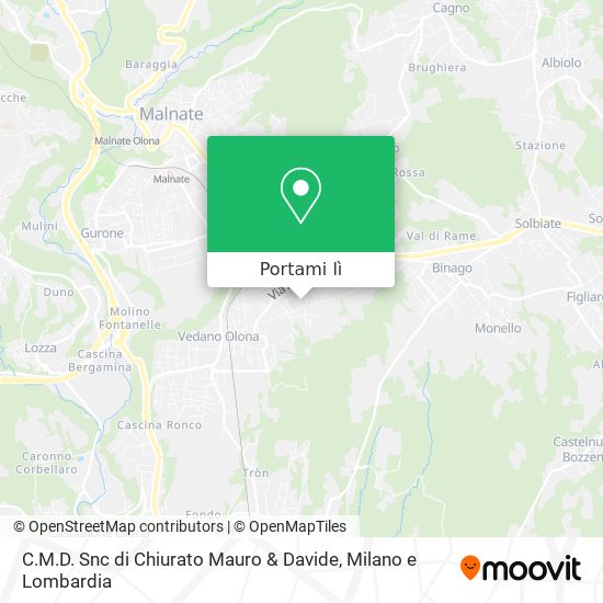 Mappa C.M.D. Snc di Chiurato Mauro & Davide