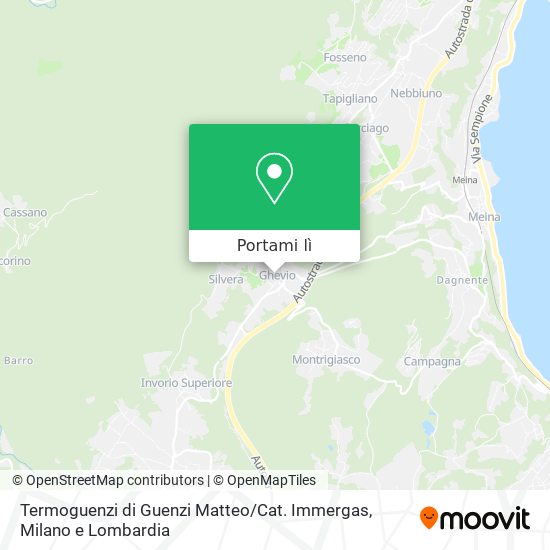 Mappa Termoguenzi di Guenzi Matteo / Cat. Immergas