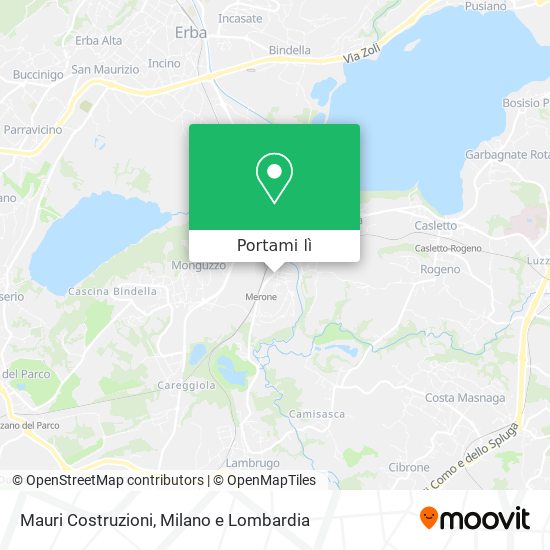 Mappa Mauri Costruzioni