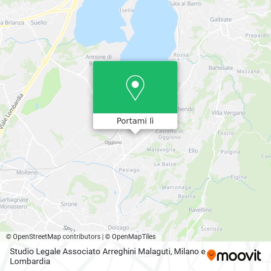 Mappa Studio Legale Associato Arreghini Malaguti