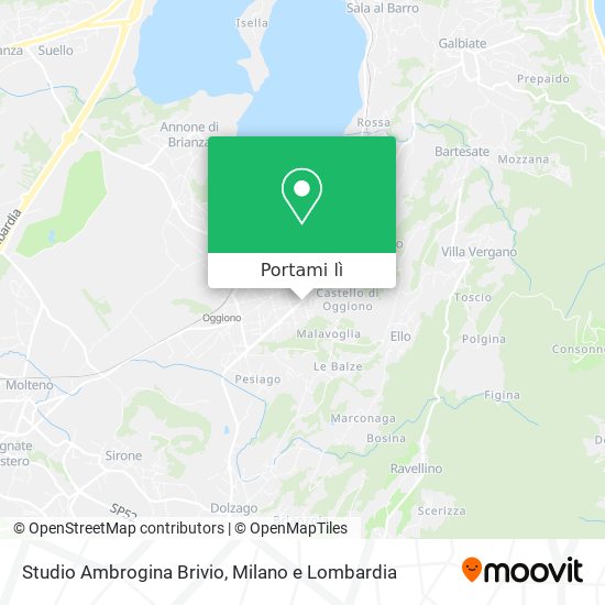 Mappa Studio Ambrogina Brivio