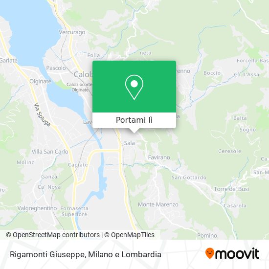 Mappa Rigamonti Giuseppe