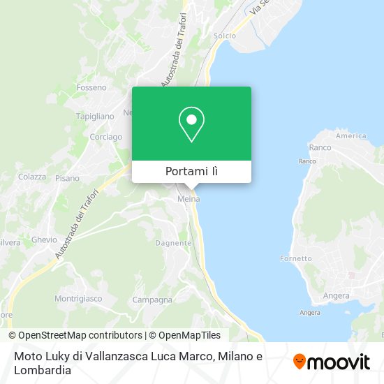Mappa Moto Luky di Vallanzasca Luca Marco