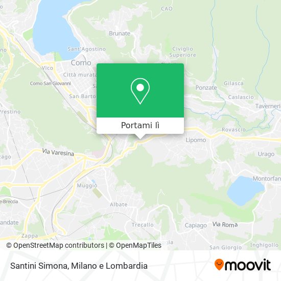 Mappa Santini Simona