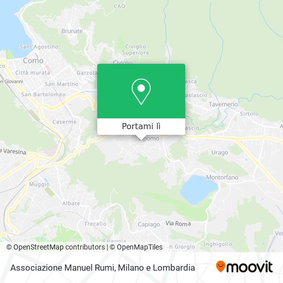 Mappa Associazione Manuel Rumi