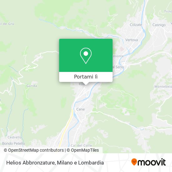 Mappa Helios Abbronzature