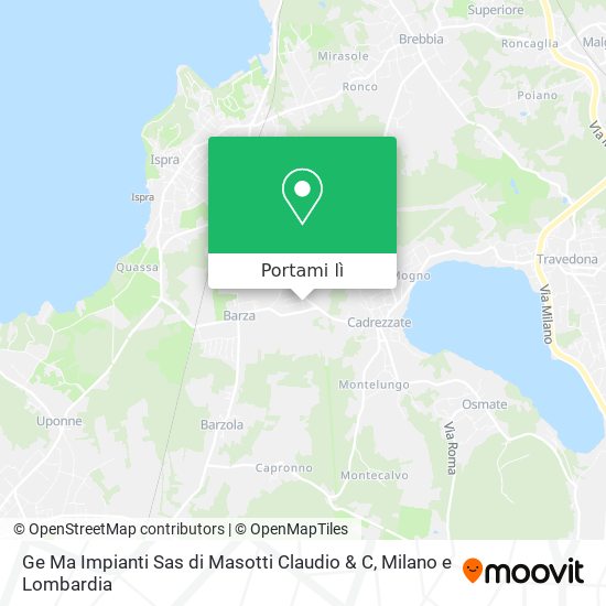 Mappa Ge Ma Impianti Sas di Masotti Claudio & C