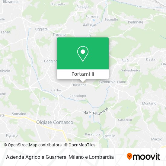 Mappa Azienda Agricola Guarnera