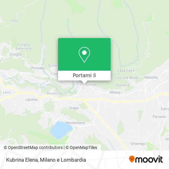 Mappa Kubrina Elena