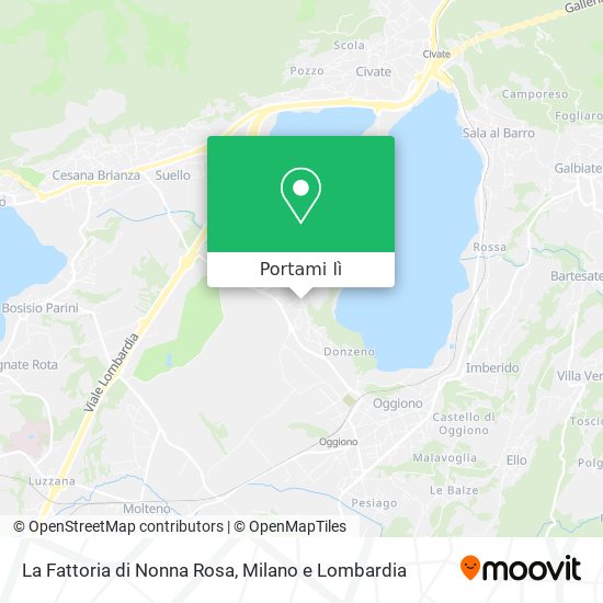 Mappa La Fattoria di Nonna Rosa