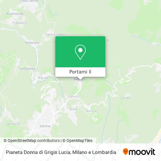 Mappa Pianeta Donna di Grigis Lucia