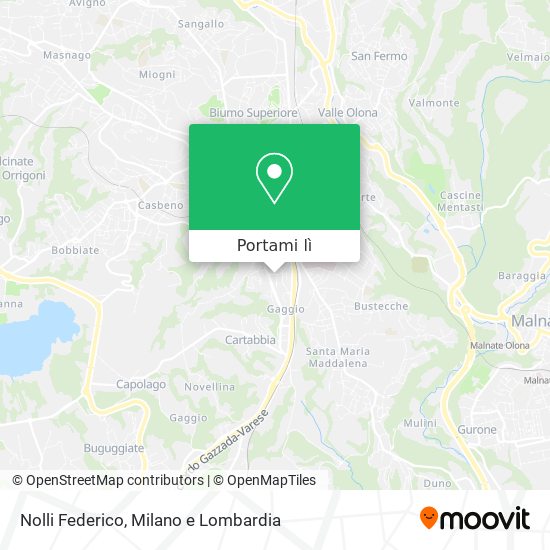 Mappa Nolli Federico