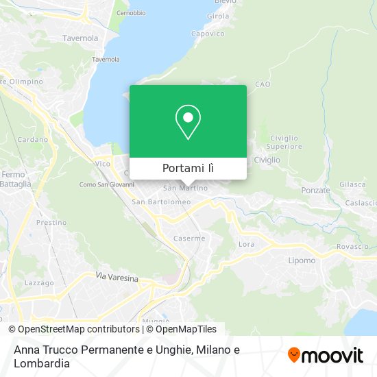 Mappa Anna Trucco Permanente e Unghie