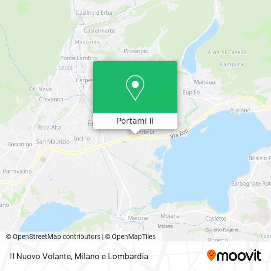Mappa Il Nuovo Volante