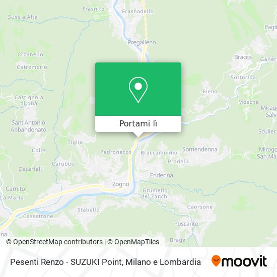 Mappa Pesenti Renzo - SUZUKI Point