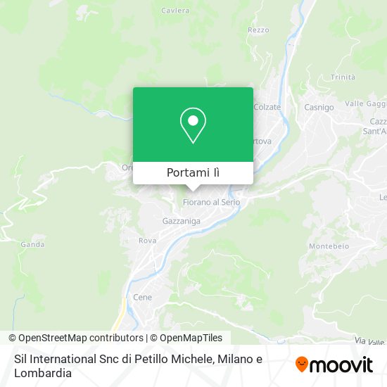 Mappa Sil International Snc di Petillo Michele