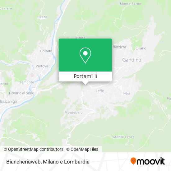 Mappa Biancheriaweb