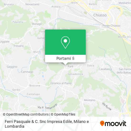 Mappa Ferri Pasquale & C. Snc Impresa Edile