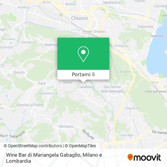 Mappa Wine Bar di Mariangela Gabaglio