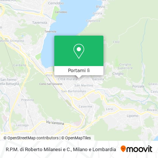 Mappa R.P.M. di Roberto Milanesi e C.